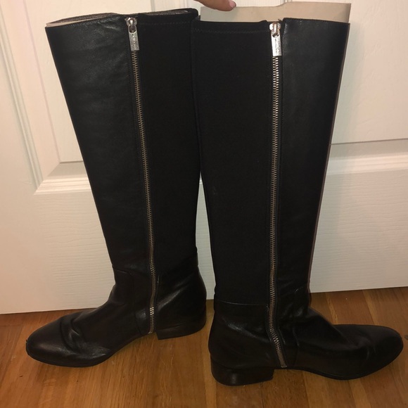 MICHAEL Michael Kors Hamilton Black Boots - Picture 2 of 7